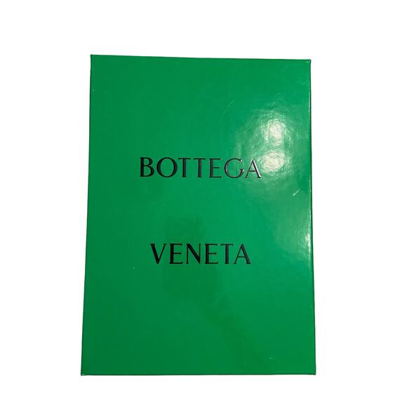 Bottega Veneta Leather Stretch Wedge Sandals Ankle Strap Square Toe 35.5/ US 5.5 - Picture 12 of 14